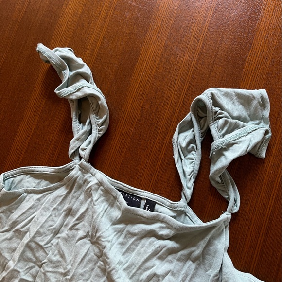 Muted Sage Sun Dress - Picture 4 of 4